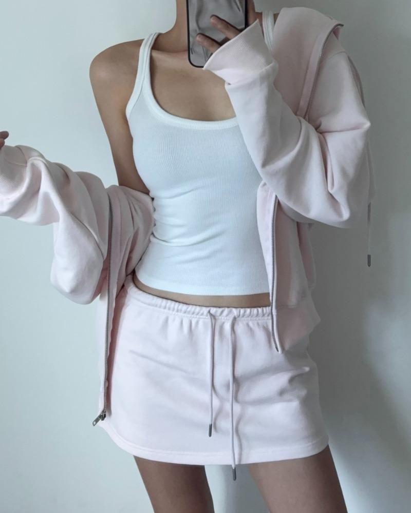 파스텔 스커트팬츠 - PINK