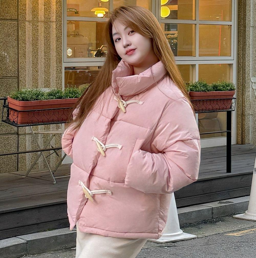 [-11/30 얼리버드할인💥](오늘출발🚀) 트리플 떡볶이 숏패딩 || 핑크패딩 핑크숏패딩 떡코패딩 떡볶이패딩 떡볶이 떡볶이코트 떡볶이숏패딩 숏패딩 크롭패딩 핑크 브라운패딩