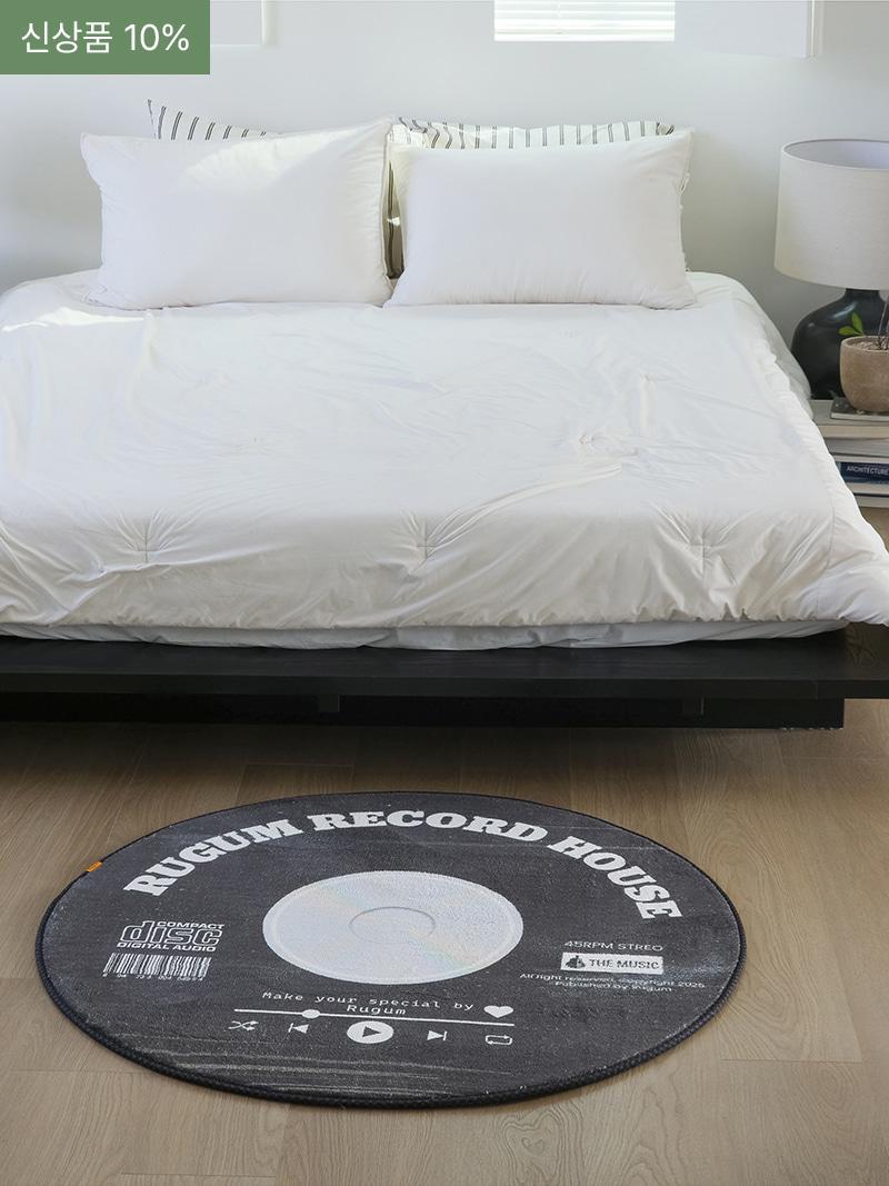 레코드하우스 ver.2 포그니 원형 러그