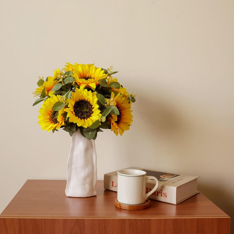 복이와요 해바라기 도자기화병세트