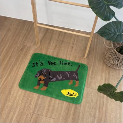 [발구락] Pee time 극세사 발매트