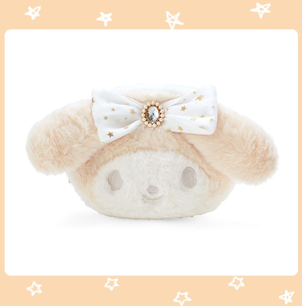 산리오 화이트디자인 시리즈 마이멜로디 얼굴파우치