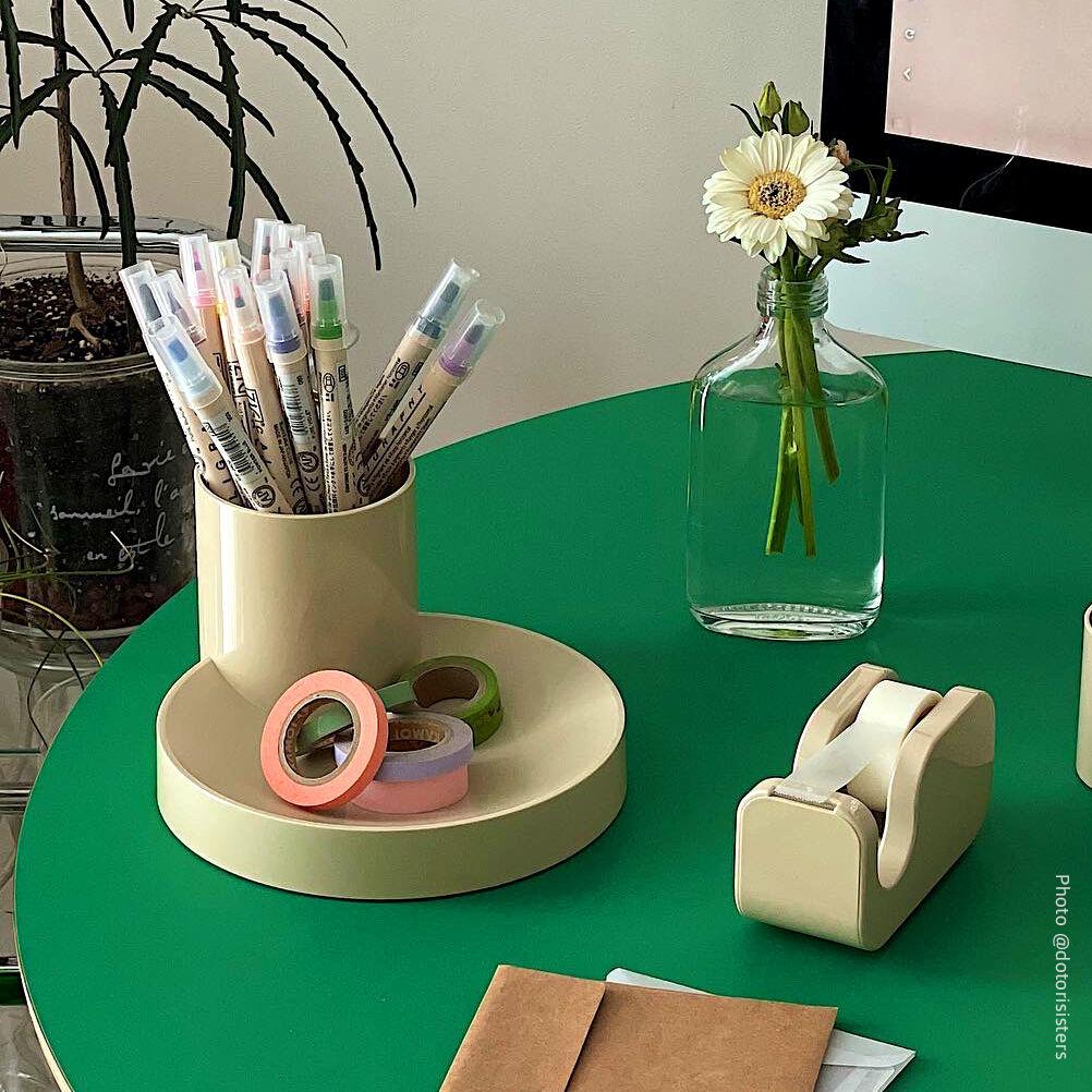Dot Tray_Beige