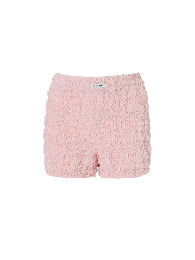 WRINKLE MICRO SHORTS_PINK