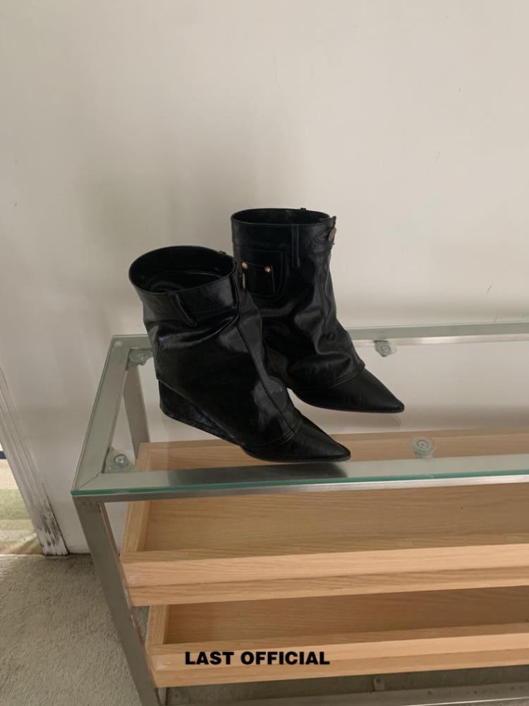 [collective] warmer heels-boots / 워머 하이힐 부츠