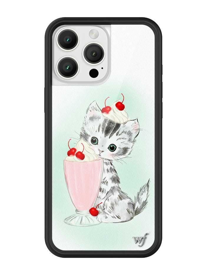 Wildflower Kitty Shake iPhone case