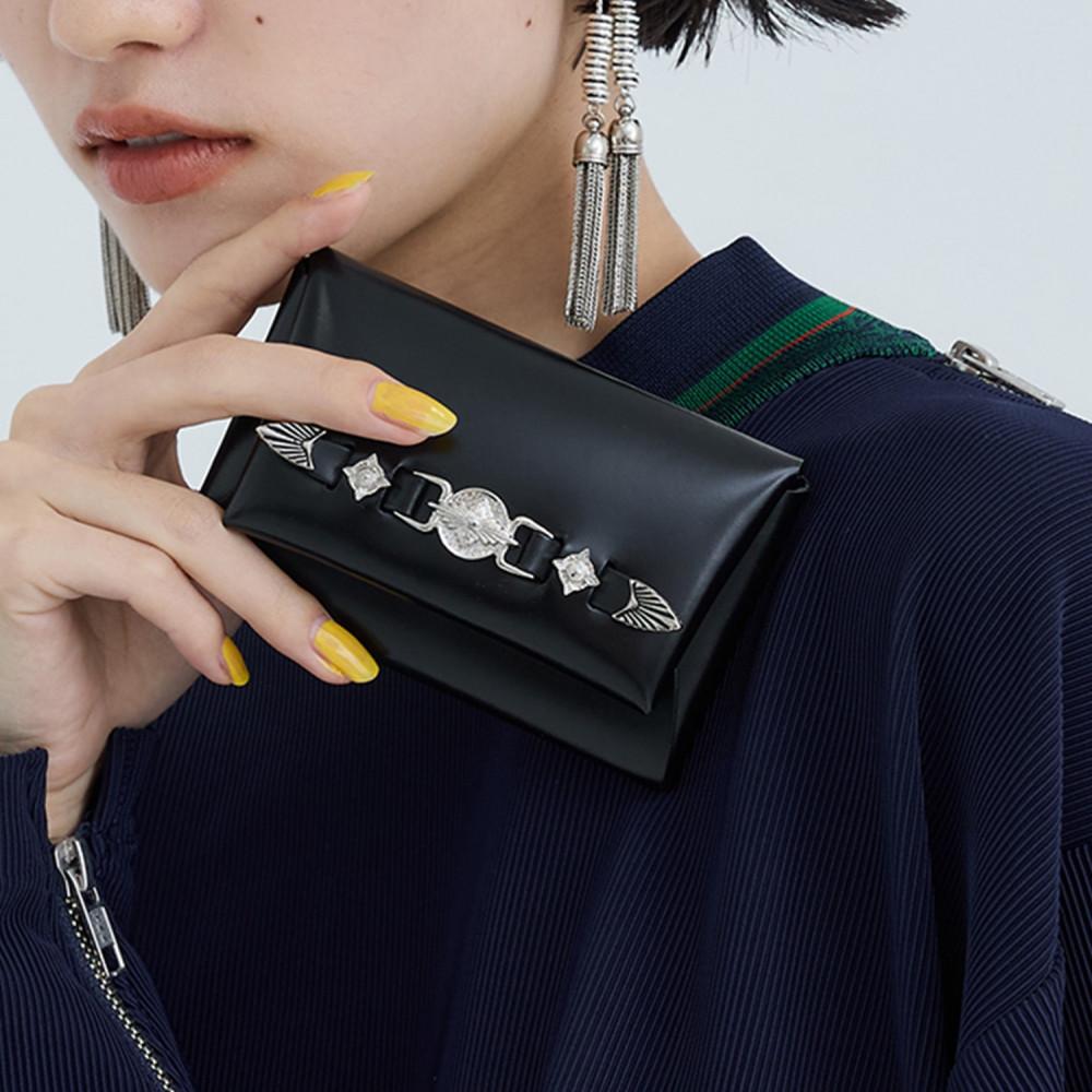 토가 PULLA 여성 가죽 카드 지갑 케이스