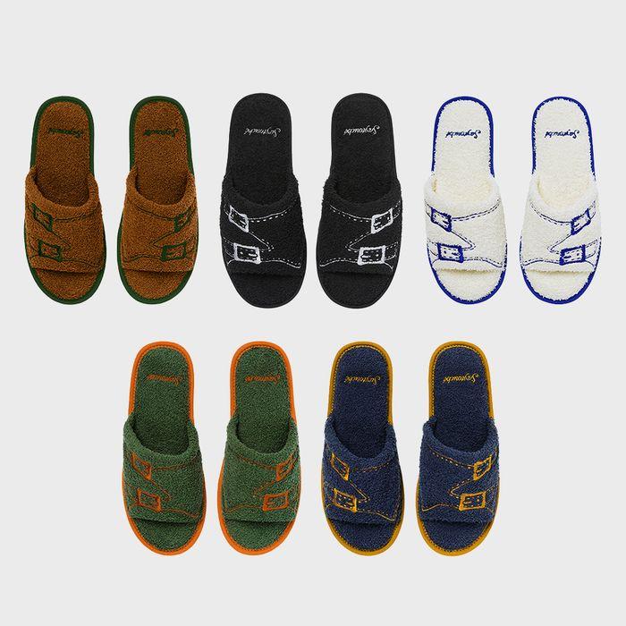 Buckle Room Shoes (5colors) 버클 룸 슈즈 실내화 5종
