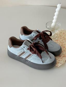 수심 Blue Brown Sneakers(3 color) 블루 브라운 스니커즈 운동화