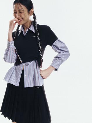[DV7885-010] AS W NSW ESSNTL SS POLO TOP