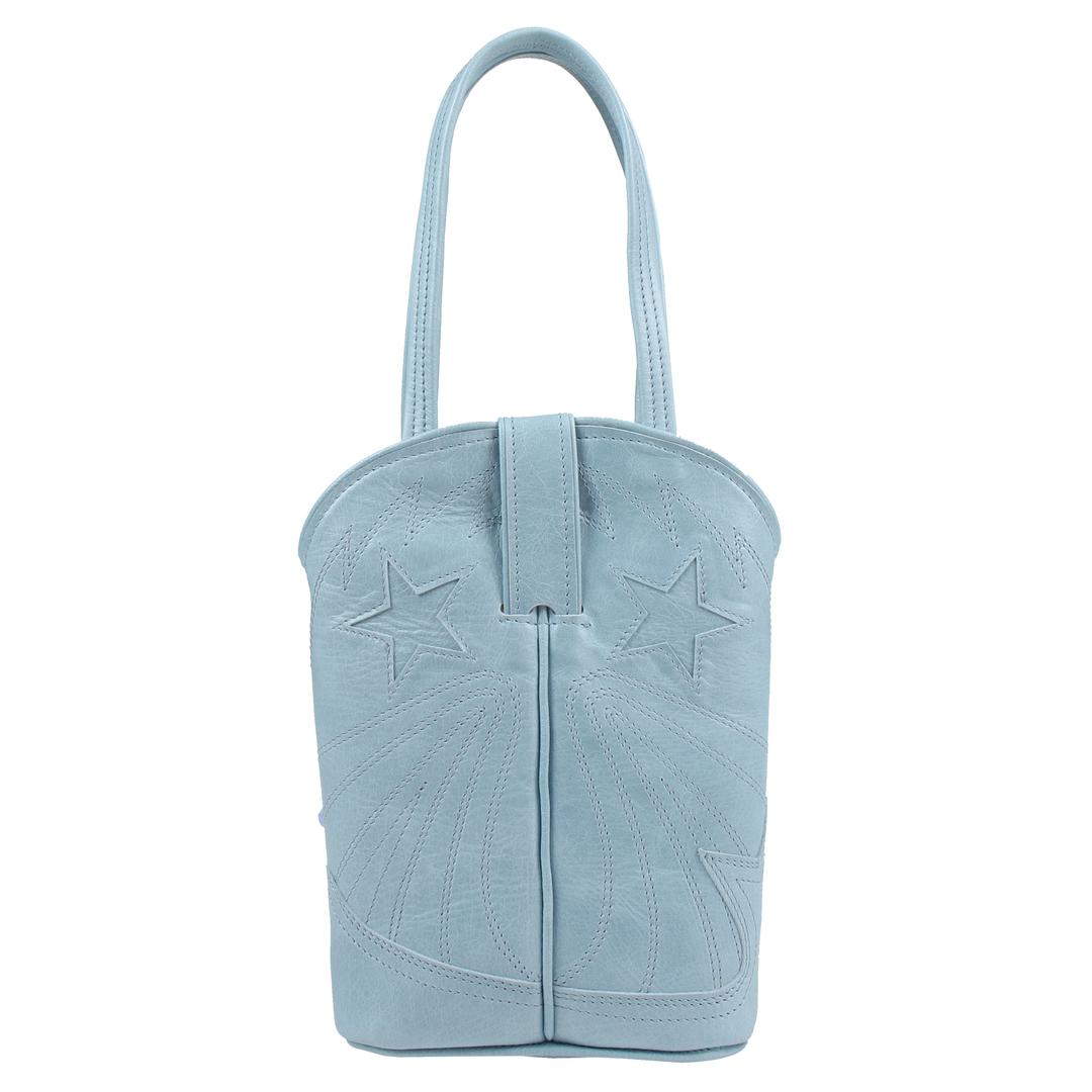 BOOTS PURSE - Sky blue