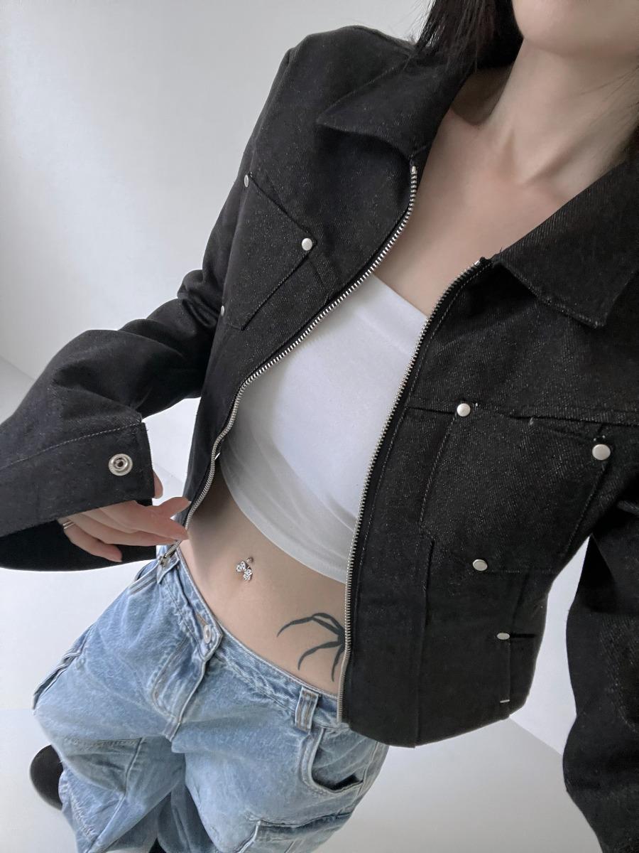 season to be rivet denim jk