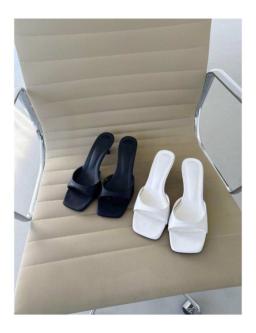 이너뮤트 slim mule heel (2color)