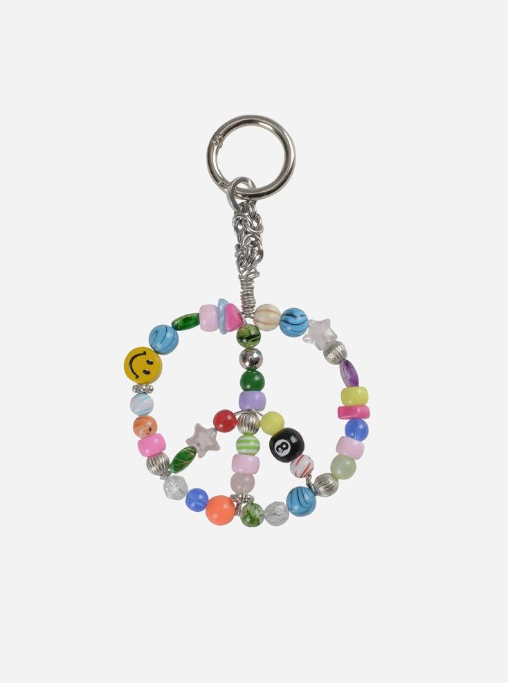 PEACEPIECE BEADS KEYRING MULTI