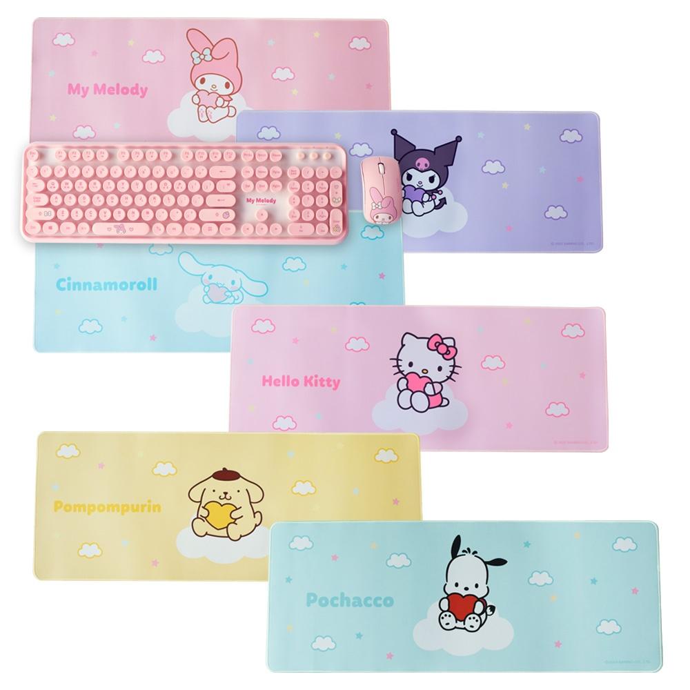 마이멜로디 레트로 콤보(키보드/마우스)+산리오캐릭터즈 구름 장패드세트