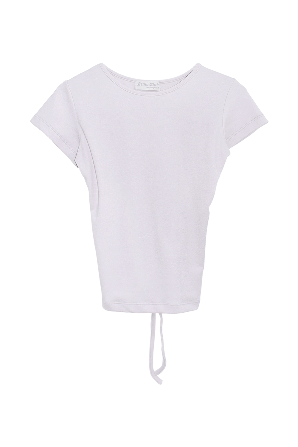 아쿠비클럽 [ACUBI CLUB] cutting ribbon tee (3colors)