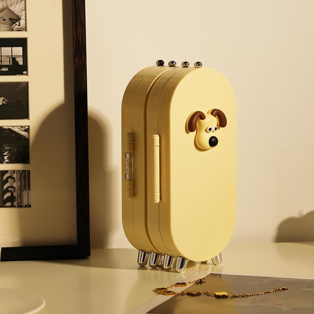 그로밋 주얼리 보관함 보석함 귀걸이 목걸이 케이스