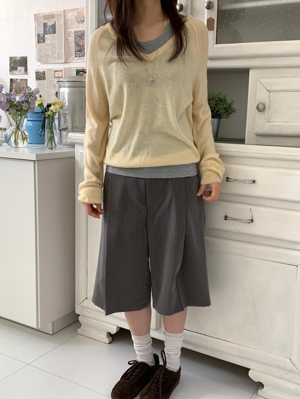 피넛데이즈 [MD 추천!] 렌느 스트라이프 PT (2 color)