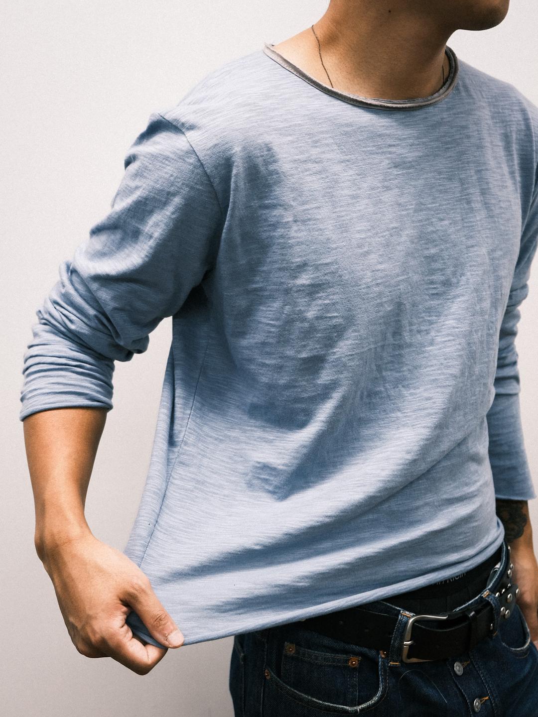 (LEK MADE) 5 Neck Long Sleeve