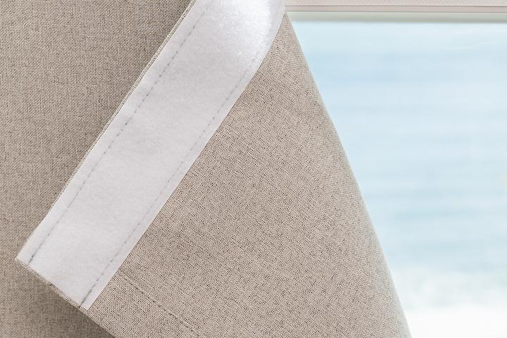 [단독]국산 못없이설치 암막 가리개커튼 봉집/벨크로찍찍이 자외선차단