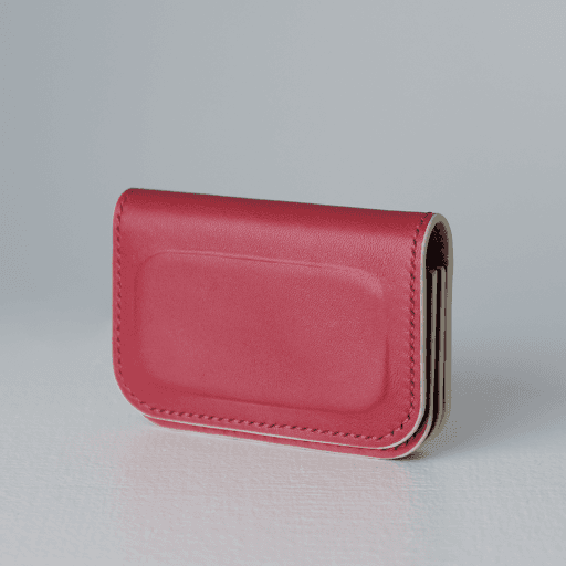 [무료각인] MOMO WALLET RED/SAND