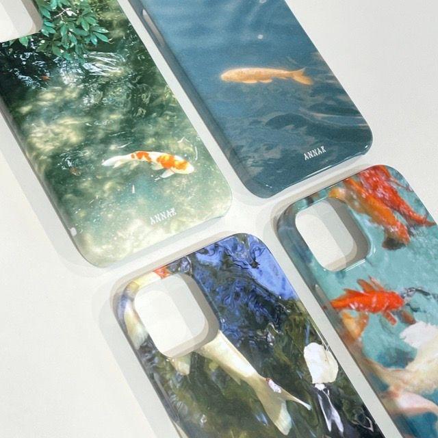 [annak's koi goldfish hard case series] 금붕어 잉어 물고기 하드케이스 여름 바다케이스 빈티지 오리엔탈 아이폰 갤럭시케이스