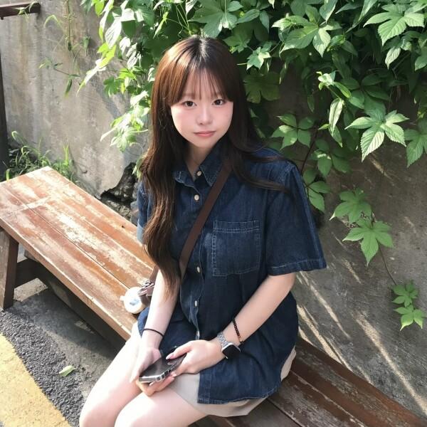 keemy 데님 반팔 셔츠