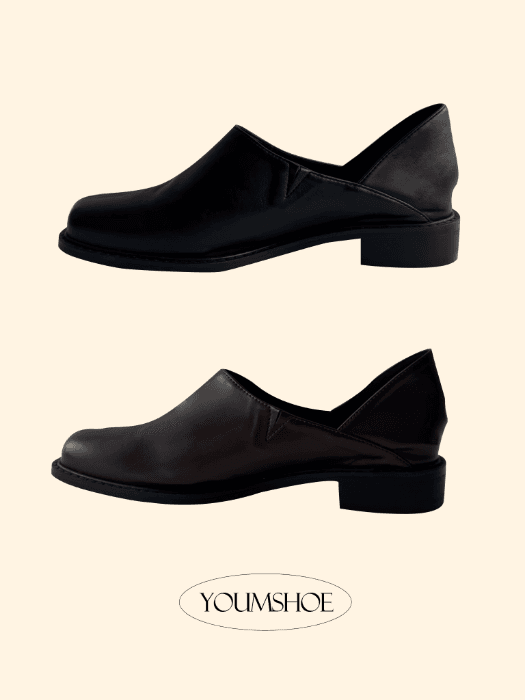 유엠 [자체제작/프리오더/프로발등러추천/빅사이즈] 델리 출근로퍼 출근룩로퍼 편한로퍼 발등높은로퍼 (3cm)