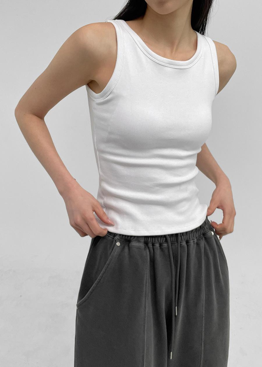 [MADE] 이지 베이직 골지 나시 (캡내장)