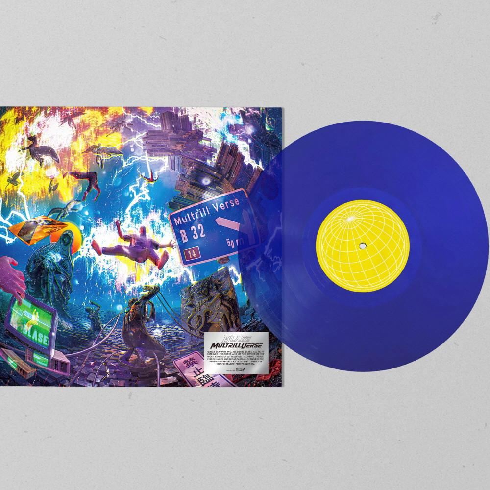 (LP) 블라세 (Blase) - 2집 MultrillVerse (180g) (Transparent Blue Color)