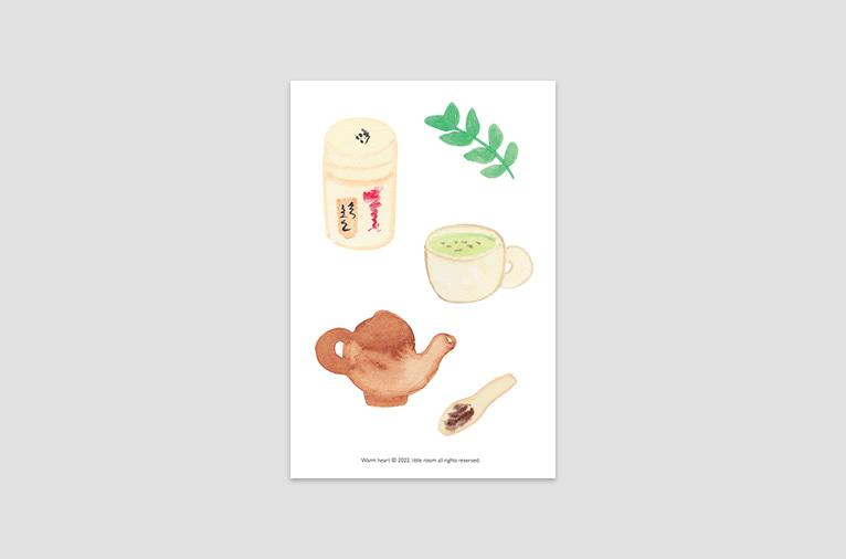 [리틀룸] warm heart 엽서