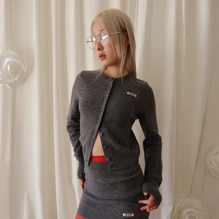 [2차] Soft Knit Cardigan_Grey