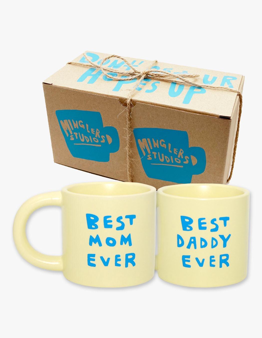 [SET 5% OFF] Best Mom Ever + Best DADDY Ever 240ml Mug