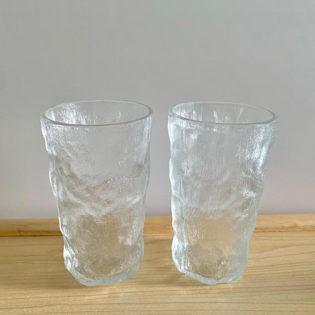 아르보샵 아이스 투명 유리컵 커피잔 맥주잔 350ml