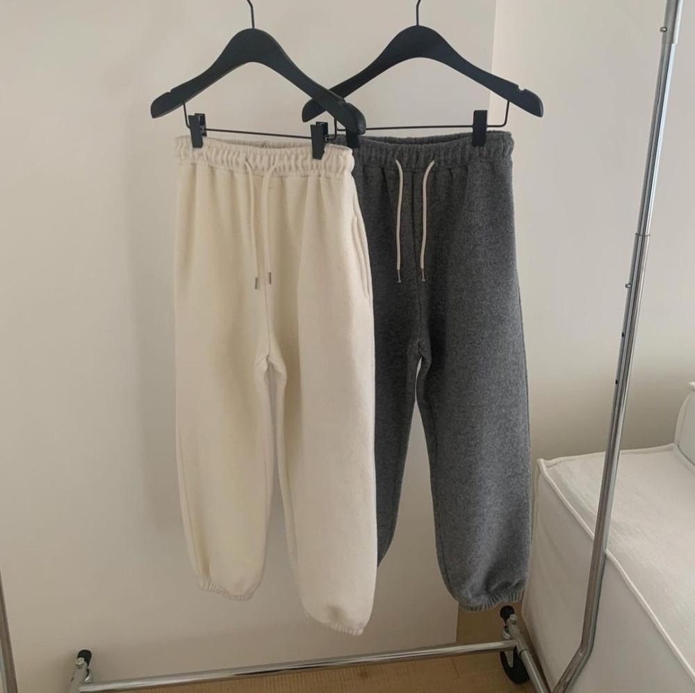 리터 파우더 울 조거 팬츠 litter