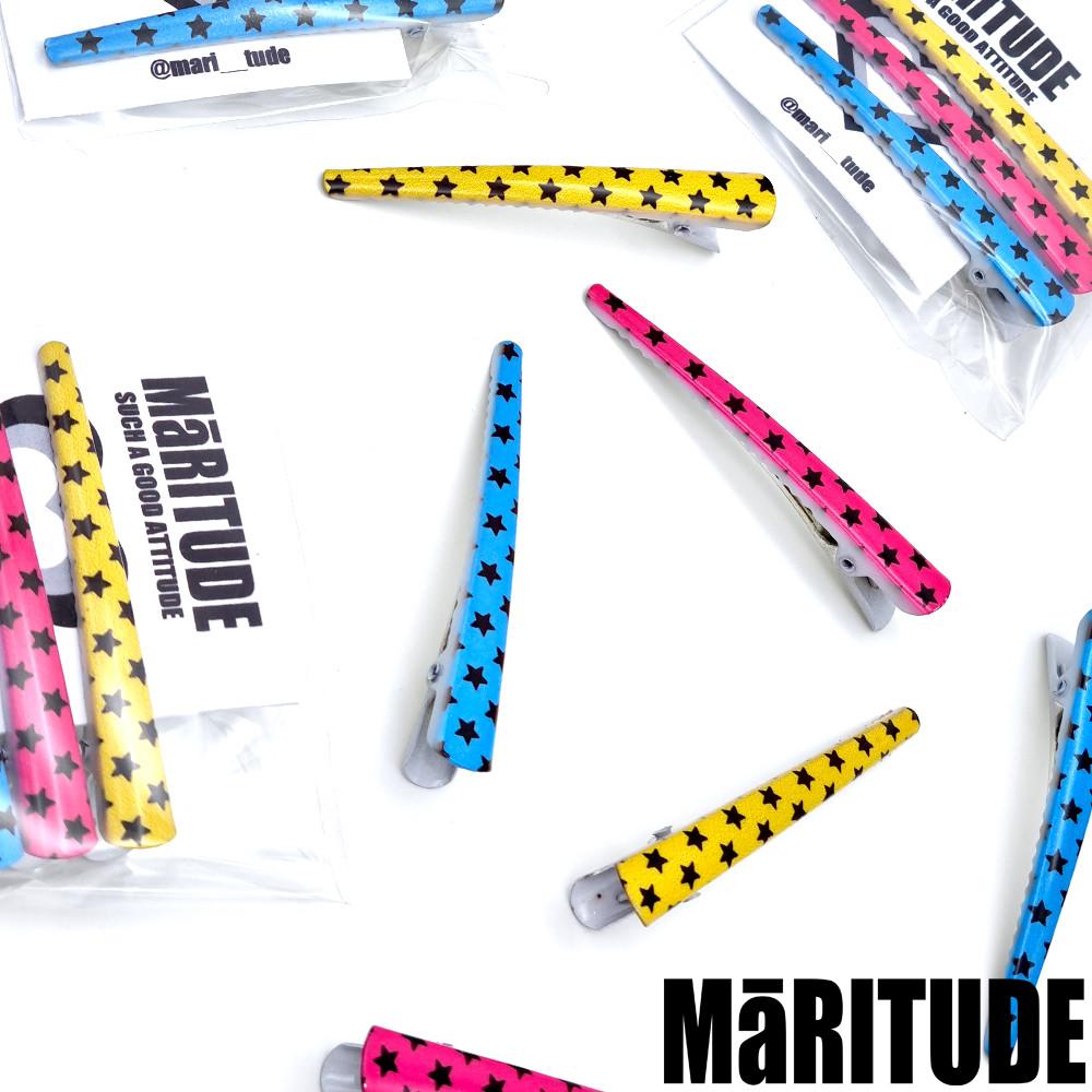 Y2K STAR HAIR PIN SET