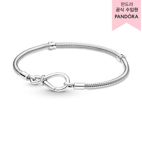 판도라 모멘즈 인피티니 노트 스네이크 체인 브레이슬릿_590792C00