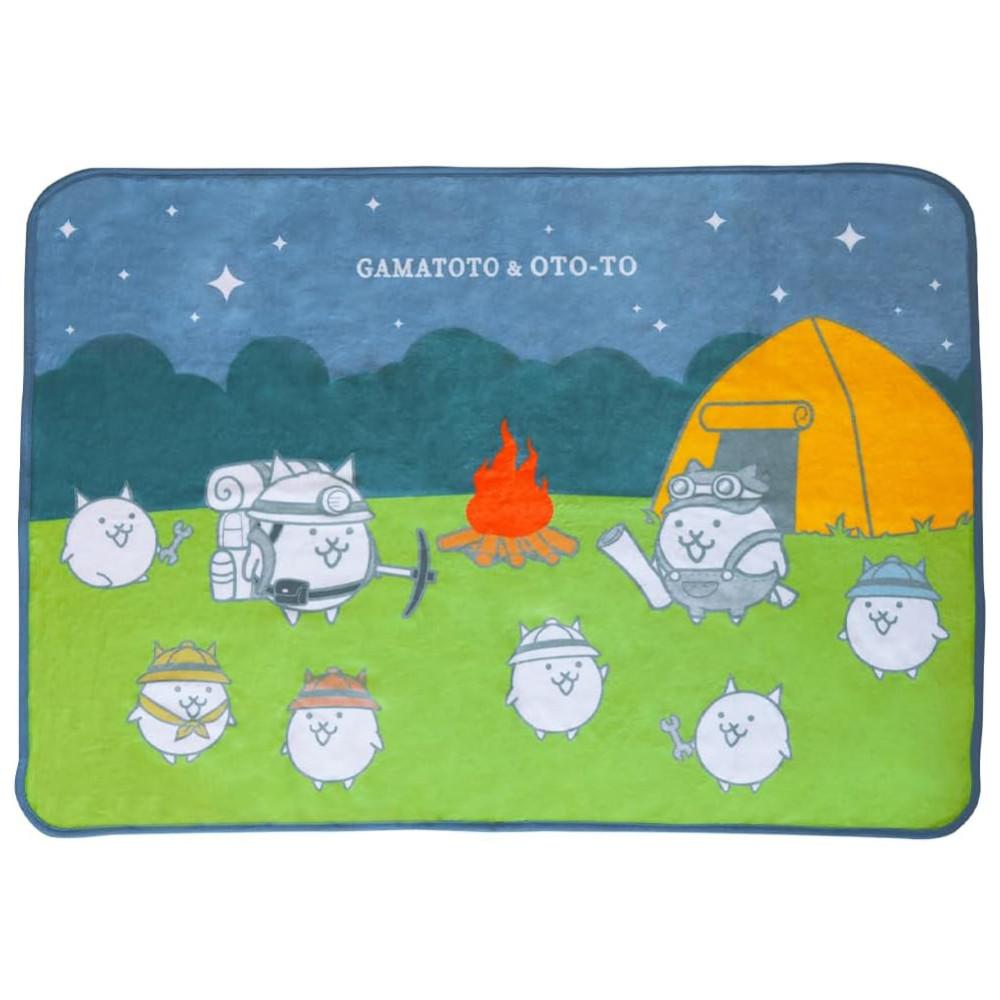 냥코대전쟁 가마토토 & 오토토 무릎담요