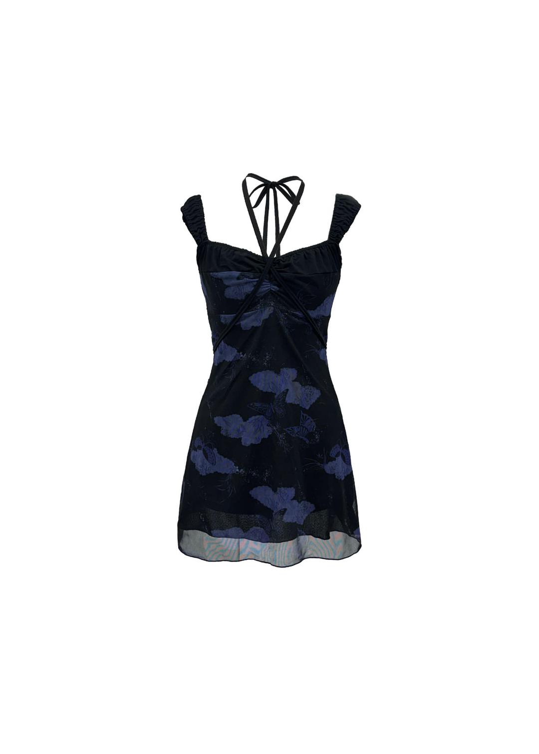 Butterfly strap dress