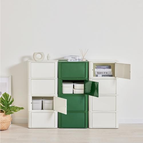 씨밀렉스 원터치로 열고 닫는 래폴드 터치 오픈 리빙박스