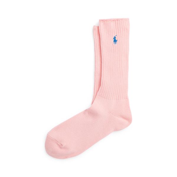 Cotton-Blend Crew Socks