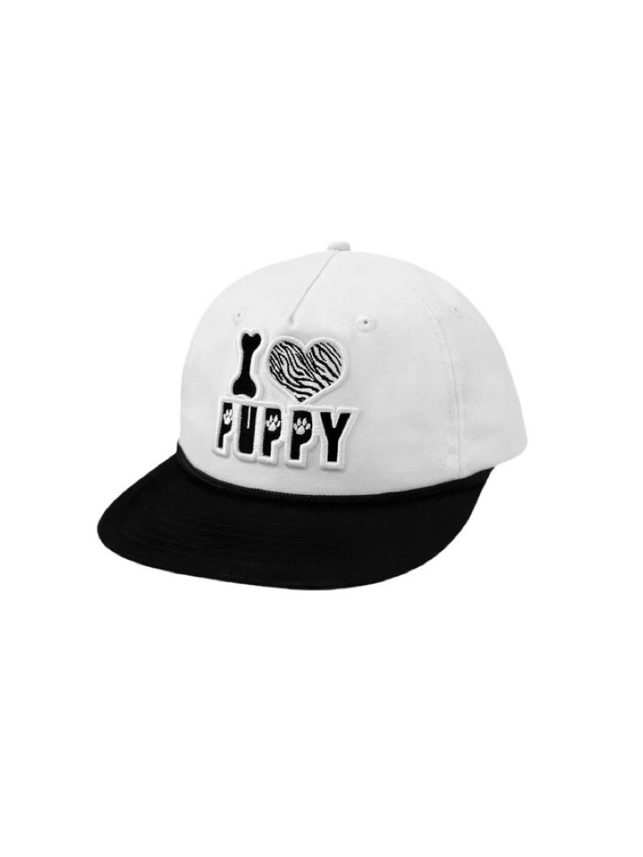 SAUCE GUYS CLUB I Love Puppy Flat Cap