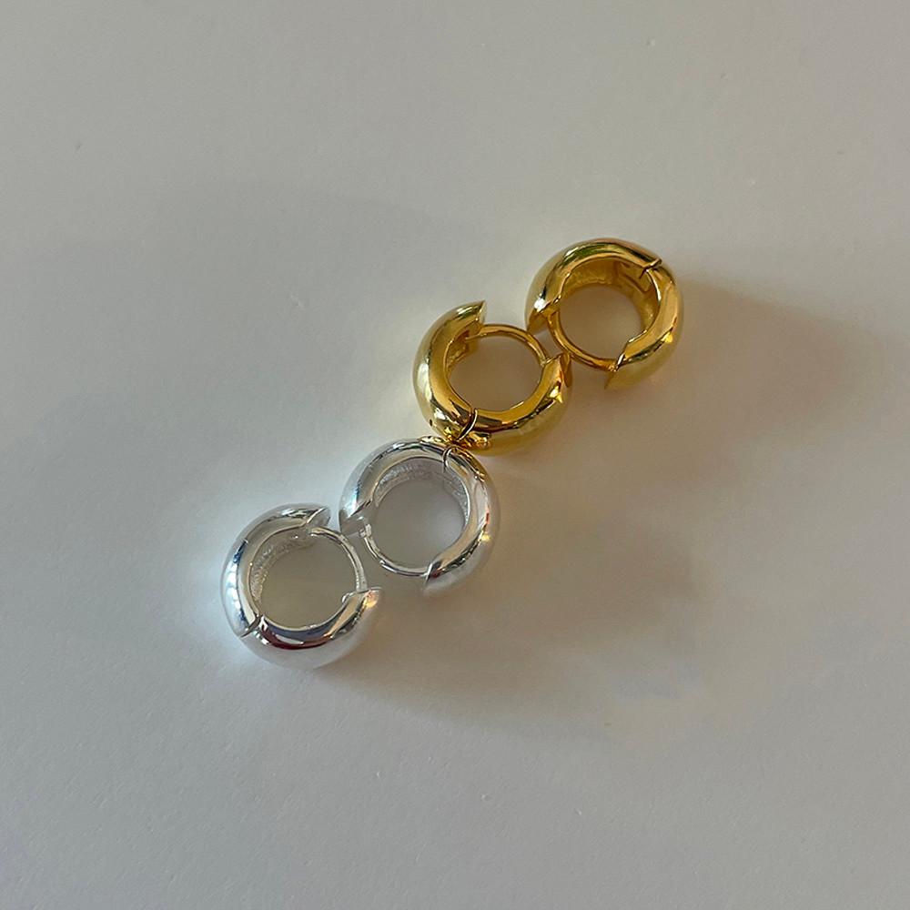 마고 925 클라인 볼드 원터치 링귀걸이