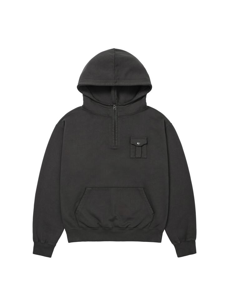 Pocket Hoodie Charcoal