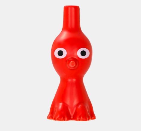 일본 닌텐도 스토어 피크민 캐릭터 한송이 꽃병 화분