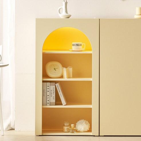 룸앤디 벽난로 LED조명 선반 수납장 베이직 일반형 방문설치 - 수납가구 | 쿠팡