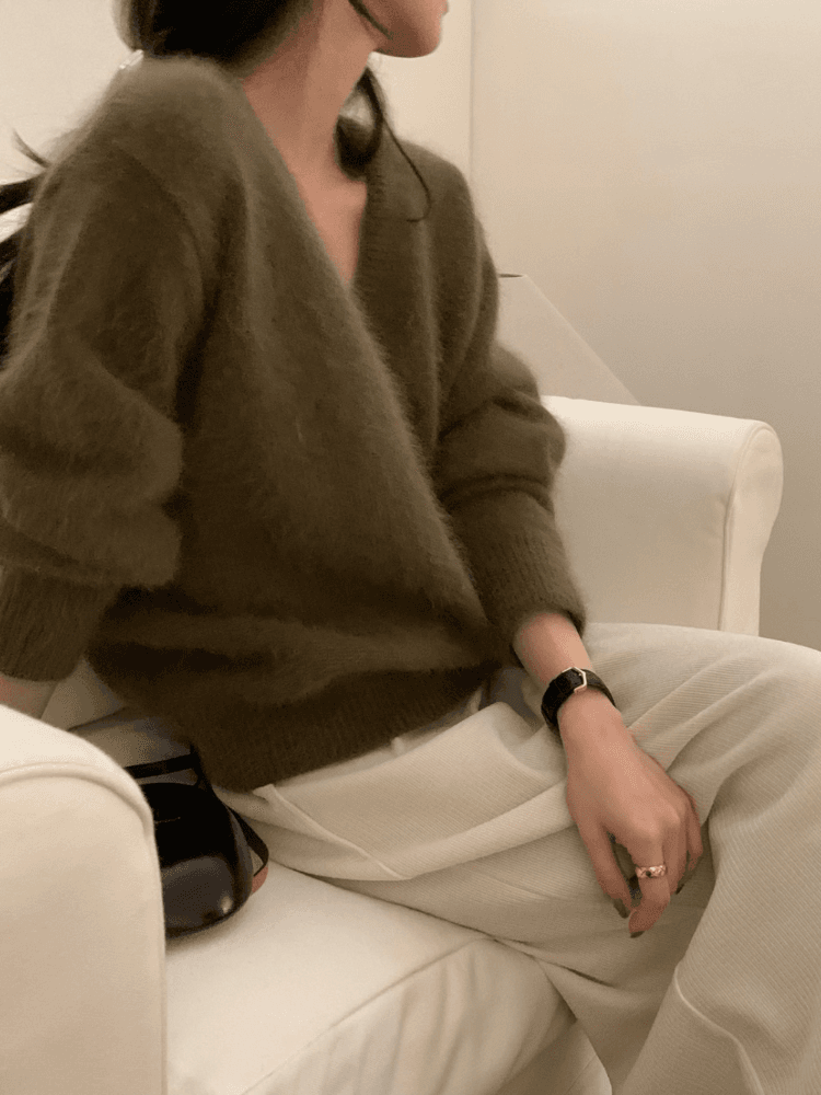 앙고라 2배 예쁜 니트