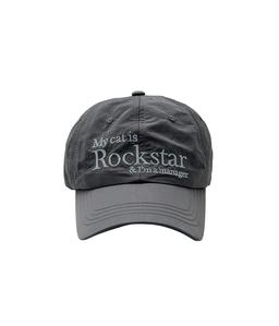 Rockstar cat cap (Charcoal) - 2/10 발송 예정