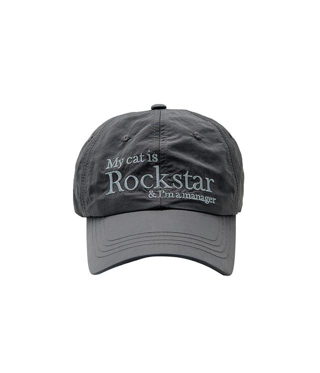Rockstar cat cap (Charcoal) - 2/10 발송 예정