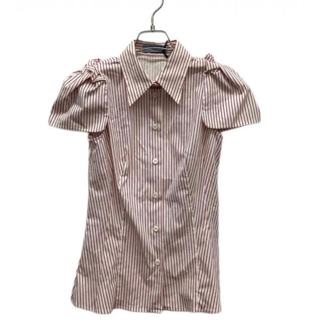 Prada 프라다 블라우스 반팔 셔츠 | 후루츠패밀리